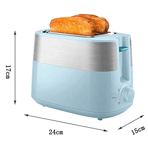 NXYJD 2 Scheiben Toaster Edelstahl Compact Toaster, Funktion/Reheat, Extra Wide Slot, Compact Edelstahl Toaster, Toaster… – Bild 3