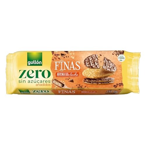 Galletas Gullón Finas Avena choco leche Zero Sin Azúcares