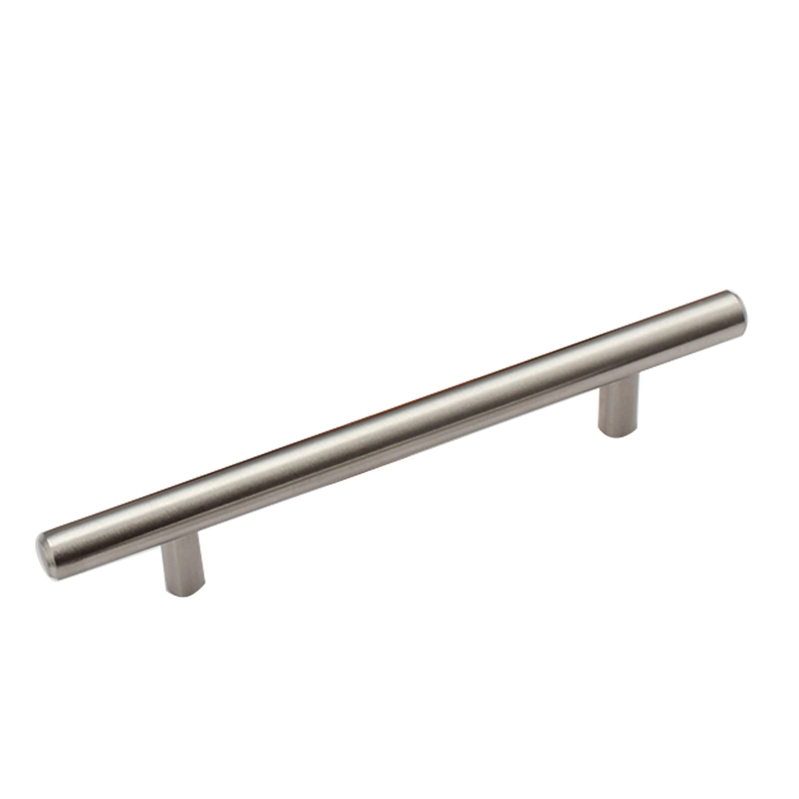 Griffe für Küchentüren, Badezimmerschrankgriffe, Schubladengriffe, Möbelgriffe, Edelstahl-Schrankgriffe, Schrank-T-Griffe for Kleiderschrank, Küche, 1 Stück (Farbe: B, Größe: 160 mm) ( Color : Hole Pi