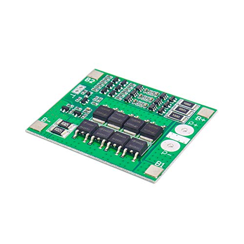 Image of Electronic Spices 3S 11.1V 25amp Li-ion 18650 Lithium 3-Cell Polymer Battery BMS Protection Board Pack of 1