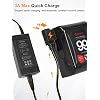 V-Mount Battery Charger D-tap, Moman Gimpro D-tap Charger DC 16.8V 3A max Output Fast Charge with HVR-S270C PMW-EX330K PMW-EX330L, Charger-V-Mount-Battery-Moman