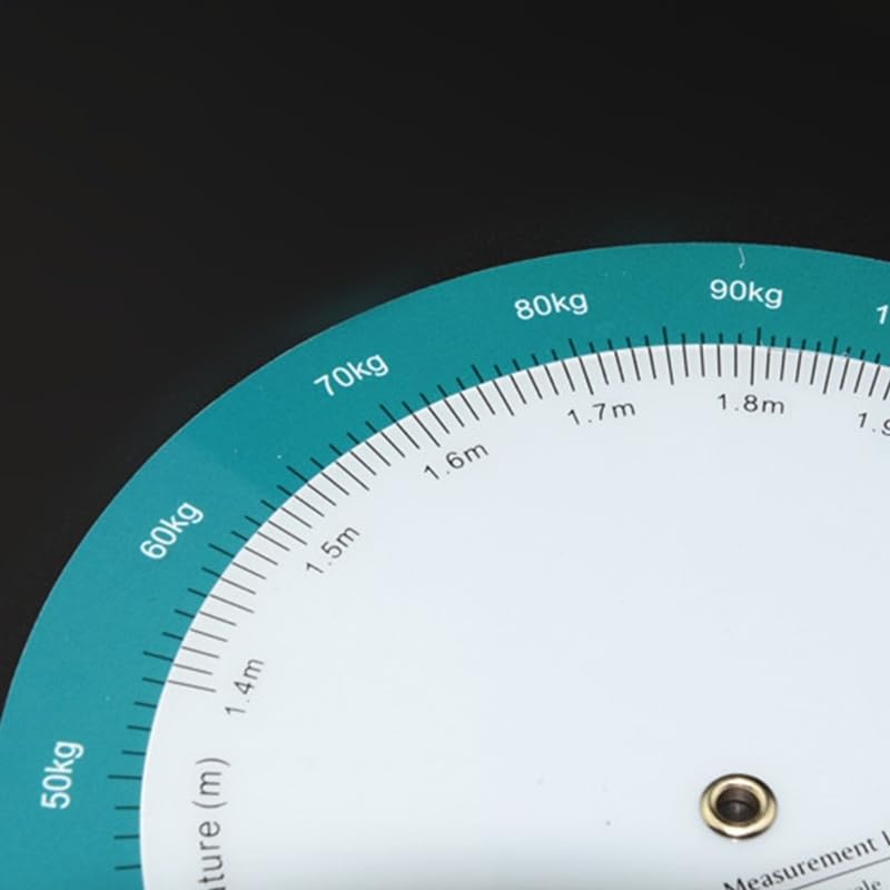 Calculatrice d'indice de masse corporelle IMC améliorée - Simple face - Utilisation facile - Convient pour 20 adultes de 150 mm de diamètre