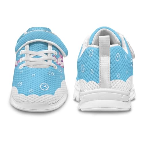 Axolotl Shoes Girls Tennis Shoes Cute Slip On Sneakers for Kids Gym Shoes2
