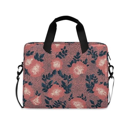 Bolso para portátil cruzado portátil con asa y correa 15.6''
