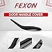FEXON Inner Pull Door Handle Cover Replacement for BMW X1 E84 2009-2015, Armrest Grab Bracket, Fit Front Left and Right, Color Black