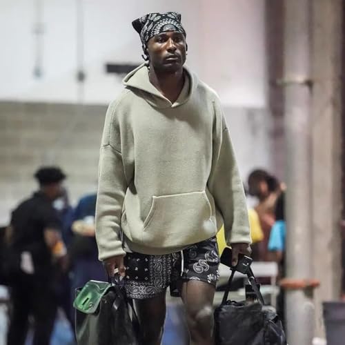 BOOMLEMON Mens Paisley Shorts Mesh Graphic Print Retro Casual Shorts Athletic Gym Basketball Running Short Pants3