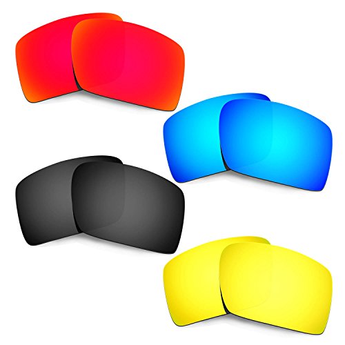 Verres Oakley Eyepatch 2 rouge pour le cyclisme et le trail