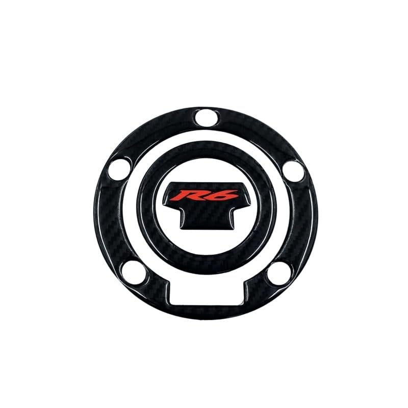 HRTLSS Protezione Serbatoio Adesivi R6 Adesivo Carbon Look Moto Rilievo del Carro Armato Protector Adesivi per Y&AMAHA YZF600 YZF-R6 R6S Tankpad Decalcomanie
