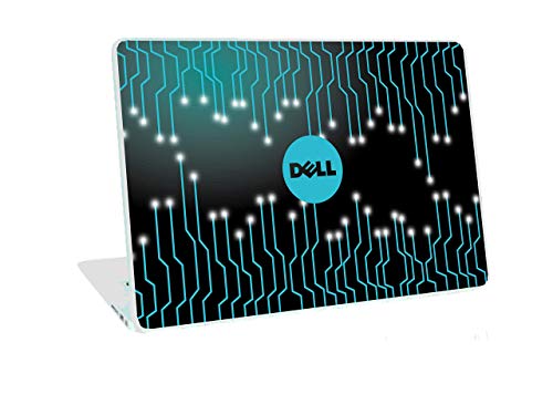 Image of Galaxsia Marble D5 Vinyl Laptop Skin /Sticker /Cover /Decal, Black, Compatible with 15.6 inch Laptops