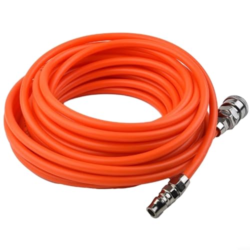 15M Pneumatikschlauch mit PE-Material und 8 mm Durchmesser für Luftkompressor-Komponenten, flexibler Polyurethanschlauch für Sprinkler-Bewässerung und Gartenbaugeräte