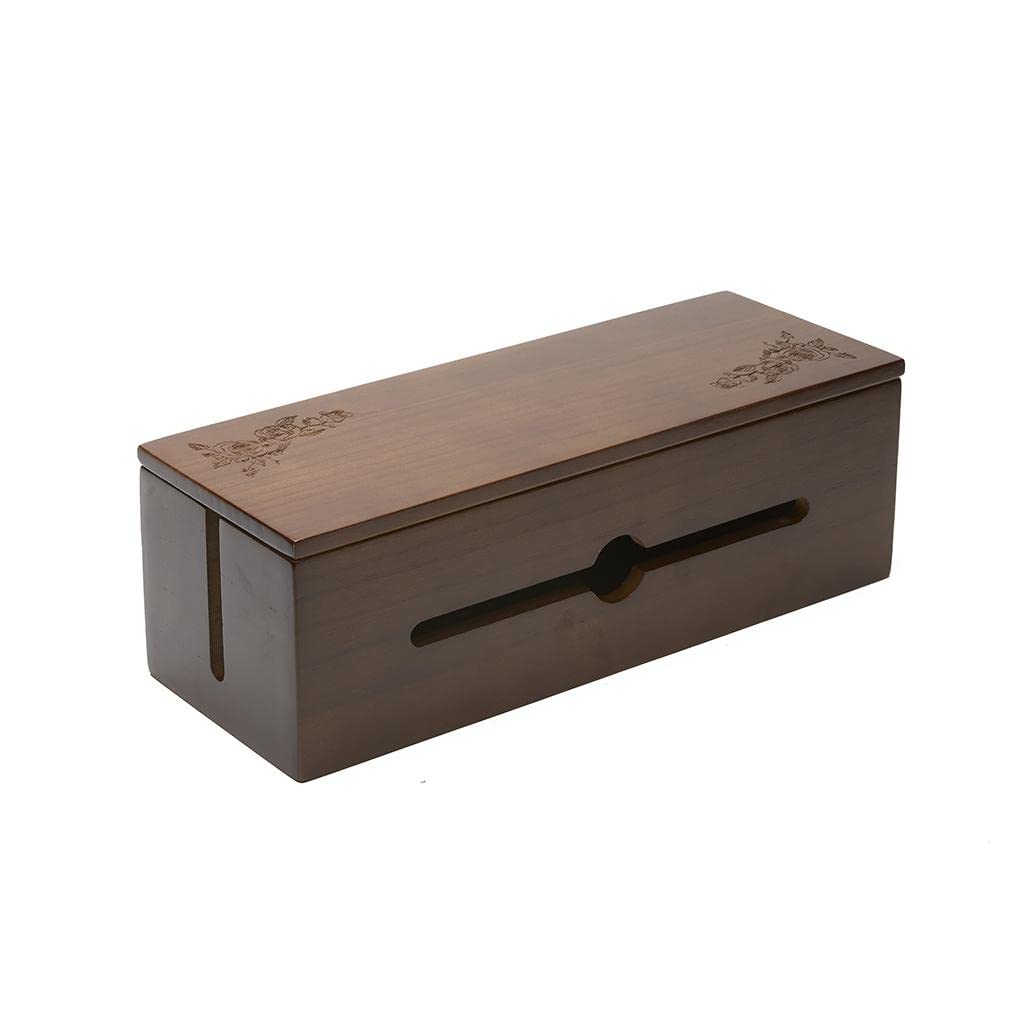 Caja de Gestión, Organizador, Caja, Almacenamiento de Alambre, Soporte, Tamaño Grande Color 2