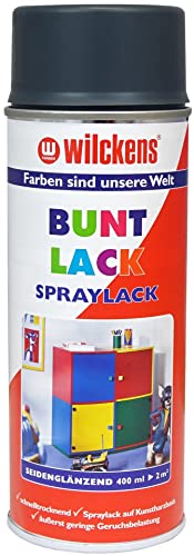 Wilckens Spraylack Buntlack Seidenglanz, 400 ml, RAL 7016 Anthrazitgrau