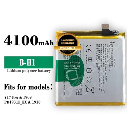 Image of B-H1 Battery for Vivo V17 Pro 1909, PD1931F EX, 1910 Battery with 6 Month Warranty****(P127)