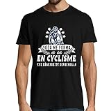  Cyclisme La Légende  Tshirt Homme Collection Sport Humour Geek pour Tous Les Sportifs Passionnés XL