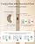 eufy Smart Lock C33, Keypad Door Lock with Handle, Fingerprint Door Knob, Keyless Entry Door Lock for Front Door and Bedrooms, Electronic Deadbolt, Wi-Fi, Remote App Control, IP53 Waterproof, Nickel