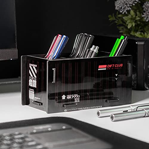 Image of Pen Holder Shipping container shaped (black)