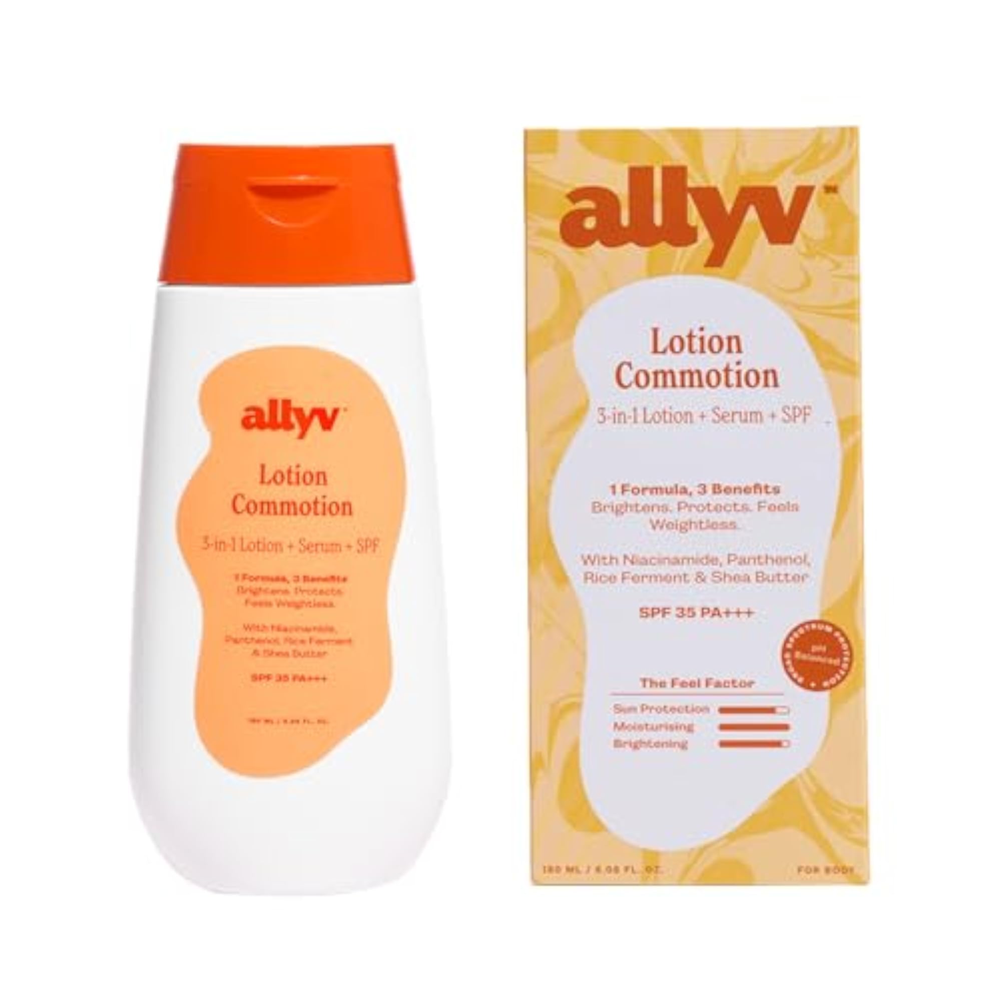 Lotion Commotion 3-in-1 Hydrating Body Lotion with SPF 35