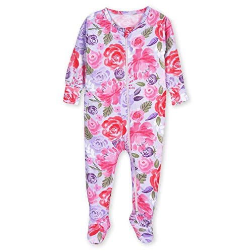 Image of Gerber unisex-baby Toddler Buttery-soft Snug Fit Footed Pajamas With Viscose Made With Eucalyptus