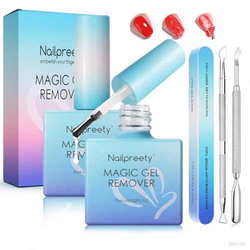 #Commissioniguadagnate<br>10 ml Gel Remover – Formula ad azione rapida per una rapida rimozione – Non è necessaria alcuna pellicola o ammollo – Delicato sulle unghie naturali – Dimensioni compatte e adatte ai viaggi