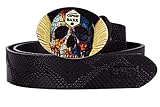 Angenehmer Tragekomfort Cipo & Baxx Herren Gürtel CG202-bans Schwarz 95cm x 3,8cm