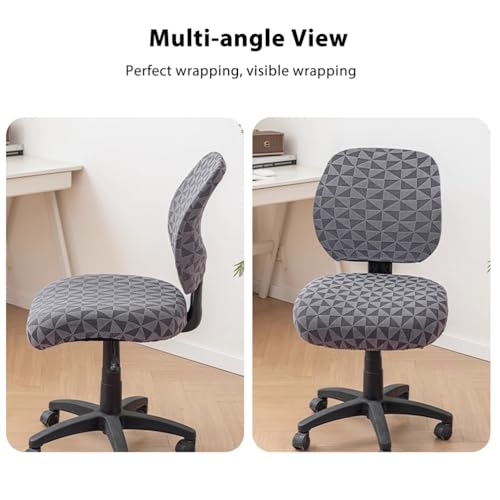 Housse de chaise de bureau universelle pour masquer l'usure du siege de bureau