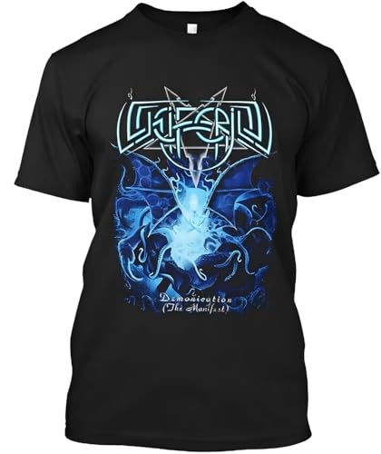 KIU688DXCC Luciferion Sweden Death Music Vintage Retro Art Logo T Shirt