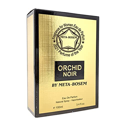 J & H Variety Perfume Meta-Bosem Orchid Noir, Eau De Parfum Spray Unisex Fragrance, Wonderful Gift, Masculine Scent, Daytime And Casual Use, For All Skin Types, A Classic Bottle, 3.4 Fluid Ounce #TOP1