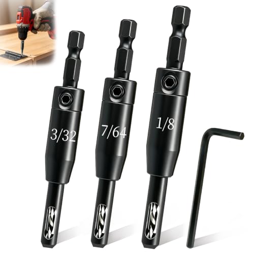 Upgraded Self-Centering Hinge Drill Bit