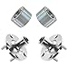 TRQ 2 Piece Front Wheel Bearing & Hub Kit Set Compatible with 2005-2010 Scion tC