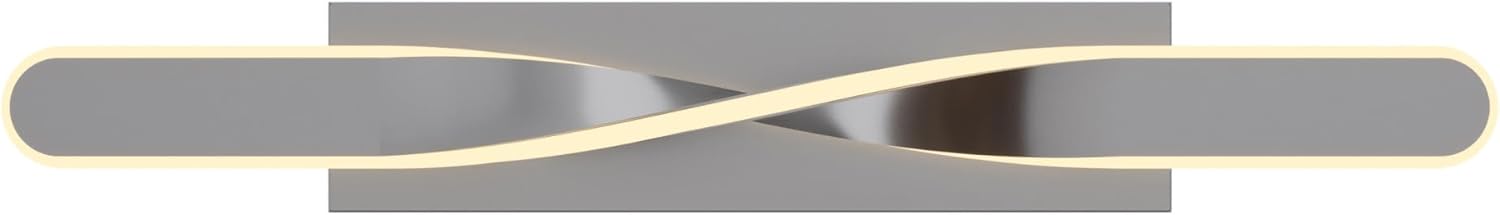 AFX Lighting Twist 24" LED Vanity - Satin Nickel