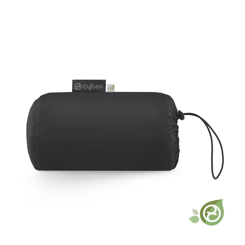 CYBEX Gold Saco cubrepiés Snøgga Mini 2, Para cochecitos, Desde el nacimiento a 24 meses aprox, TOG 4, Moon Black (Negro)