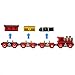 Bigjigs Rail Wooden Pirate Train - Other Major Wood Rail Brands are Compatible