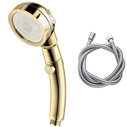 Tête de douche haute pression ronde en chrome pour la salle de bain
