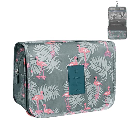 Borsa da toilette da appendere impermeabile Grigio