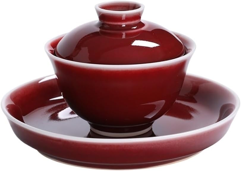 Sand Gaiwan Tea Cup Sancai Zisha Cover Bowl Travel Personal