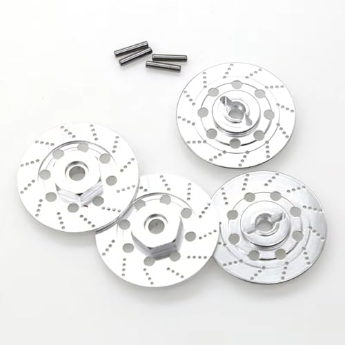 RC�J�[�̃A�b�v�O���[�h�p�[�c For Tamiya For TT01 For TT02 For Hpi For Hsp 94123 For Sakura For D4 1/10 4 ���^���u���[�L�f�B�X�N�z�C�[���Z�p�n�u�A�_�v�^ 12 �~�����[�g��(S