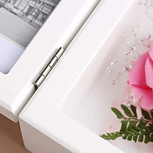 Anlunob 5X5 Picture Frame Stand For Table Top Display For Desk Mothers Day Birthday Gift,Forever Roses With White Photo Frame Gifts For Mom Girls Women #TOP7