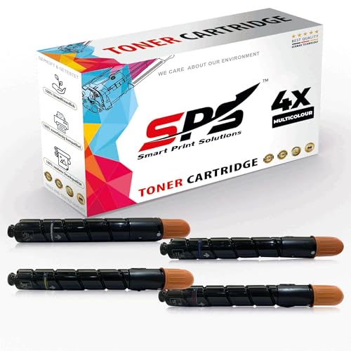Smart Print Solutions SPS Compatible Toner Cartridges for Canon - C-EXV29 | Imagerunner Advance C 5030| 5030I| 5035| 5035I| 5235| 5235A| 5235i| 5240| 5240A| 5240i| 5245| C 5030 | 4x-Set