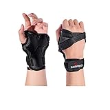 [Anwendbare Gegenstände] M Größe 15 * 10 cm (5,9 * 3,9 Zoll), geeignet für Kinder von 7 bis 10 Jahren. Die L-Größe beträgt 20 * 15 cm (5,9 * 3,9 Zoll) und ist für Jugendliche geeignet. Handgelenkschützer können Hände und Handgelenke vor Verletzungen schützen und eignen sich für Outdoor-Sportarten wie Skaten, Skateboarden, Skifahren, Snowboarden, Rollschuhlaufen, Mountainbiken usw.
