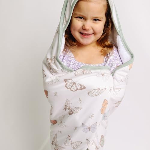 Image of Copper Pearl Premium Knit Hooded Bath Towel Luna