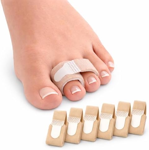 Express Orthopaedic® - Medically Approved Toe Splint Buddy Loops/Toe Straightener for Overlapping Toes, Broken Toes & Hammer Toe