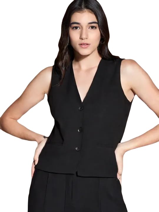 WaistCoat,RegularFit WaistCoat,Black WaistCoat,Cotton Blend WaistCoat,Casual WaistCoat,Office Wear WaistCoat,Women WaistCoat,WaistCoat15.-picture-50