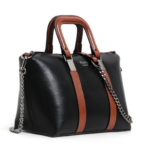 Image of EXOTIC Solid Pattern Elegance Hand Bag For Women | Chain Handle | Shopping Bag | Occasional Bag | Perfect for Gift