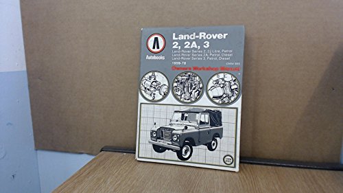 Land Rover 2, 2A, 3 1959-78 Autobook 0851479316 Book Cover
