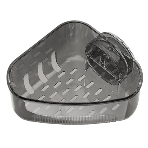 Bajbumgn Portaesponjas para Fregadero De Cocina - Soporte De Esquina para Esponjas De Cocina,Caja De Almacenamiento con Ventosas para Drenaje Esponjas Trapos Cepillos Baño Ducha Hogar Residencia