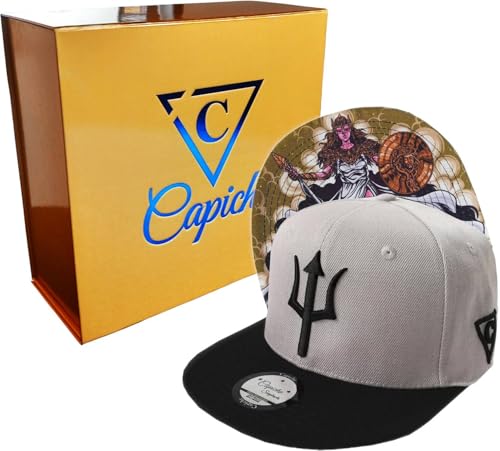 Image of Capiche [99+ Variations Snapback Cap Men's Cap - Baseball - Hat - Art - Unisex - Visor - Men - One Size - Tattoo - Men - Women