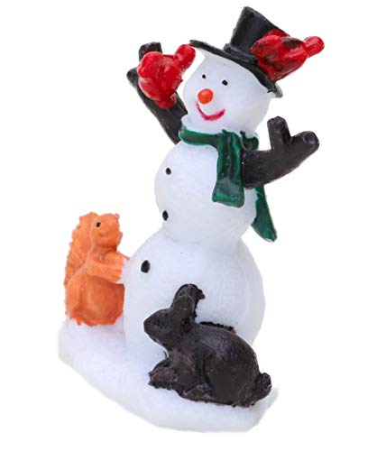 Toyland® Mini Resin Christmas Collectible Ornament - Village Scene Accessories - Xmas Figures (Snowman - 2 X 1.5 Inch)) - Image 3