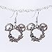Mickey Fun Floral Swirl Earrings