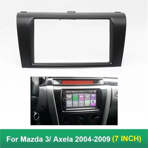 Cadre Radio Voiture Mazda 3 Axela Remplacez Votre Autoradio d'Origine par un Écran 2 Din