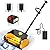 Electric Cordless Snow Shovel, 14.5" Battery Powered Snow Blower for Makita Battery 24V Brushless Motor 30Ft Thrower Distance Plow Removal Pusher Portable Winter for Driveway/Step/Patio/Sidewalk